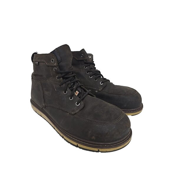 Keen Other - KEEN MENS SAN JOSE 6" WP ALUMINUM TOE Work Boots CASCADE BROWN/BLACK Size 10.5D